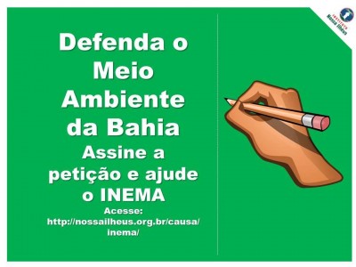 Petição INEMA Meio Ambiente Bahia